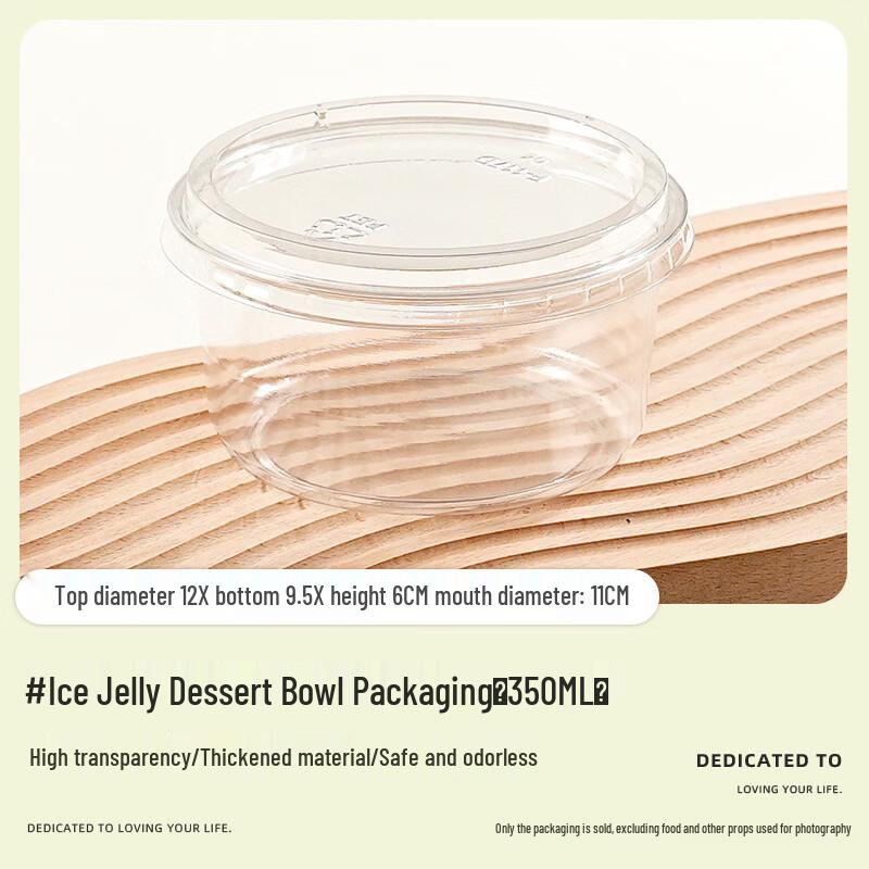 Commercial Disposable Dessert & Fruit Salad Bowls