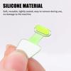 Soft Silicone Luminous USB C Anti Dust Cover Caps for IOS Type C Mobile Phone Dust Plugs Charging Port Protectors for IPhone
