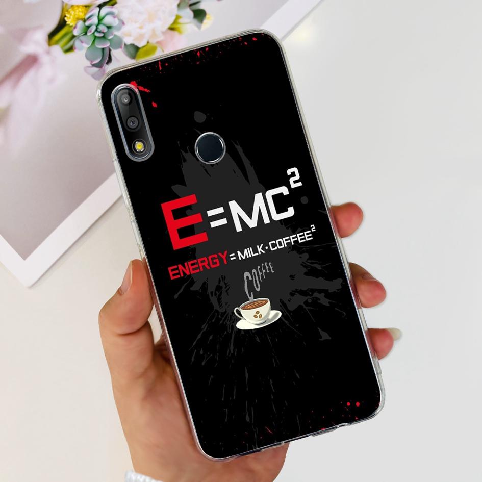 Pouzdro na telefon pro Asus Zenfone Max Pro M2 ZB631KL ZB633KL ZB630KL Pouzdra Silikonové Měkké Průhledné Kryt pro Asus X01BDA X01AD X01BD Funda