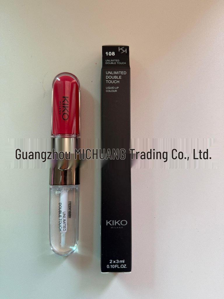 KIO Double-ended 103 Lip Gloss: Mirror Finish, Single-ended 3D Lip Glaze, Long-lasting, Non-stick, High Quality.