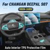 For CHANGAN DEEPAL S07 2024 2025 Car Center Console Media Dashboard Navigation TPU Anti-scratch Protector Interior Film