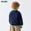 M.Latin Kids' 2025 Winter Lightweight Ribbed Shirt-Style Down Jacket