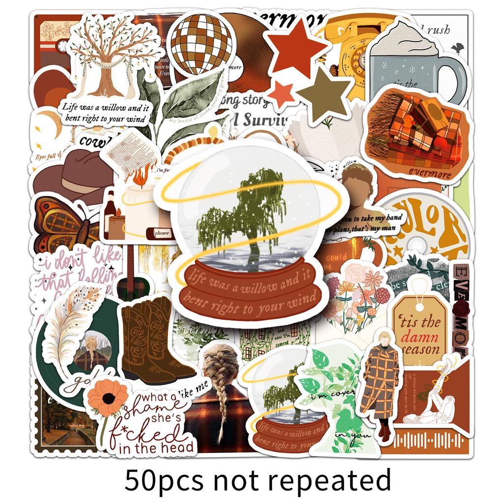 Fun Sticker Pack For Water Bottles, Luggage, Laptop, And Phone Case Decoratio