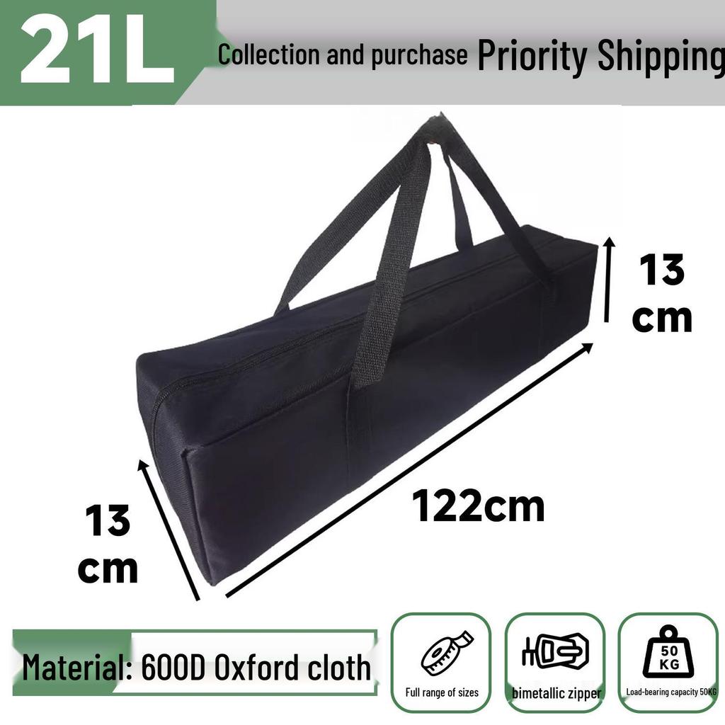 Waterproof 600D Oxford Cloth Camping Gear Storage Bag - Large Capacity for Chairs and Tents