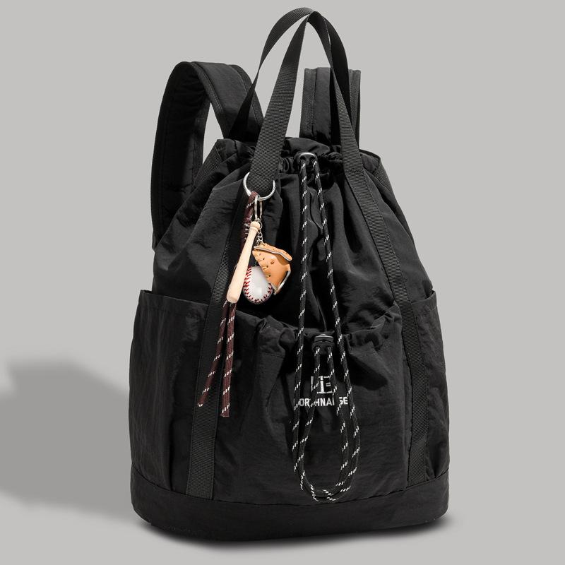 

Открытый ветрозащитный легкий рюкзак для мужчин и женщин, сумка-связка на шнурке, большая вместимость, походная сумка, спортивный год, осень