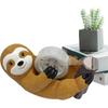 Animal Desktop Tape Dispenser, Adhesive Roll Holder Cute Sloth Tape Dispenser With Non-slip Base, Resin Tape Cutter Tool