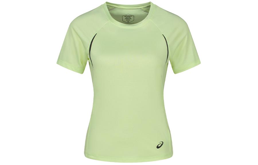 ASICS Raglan Sleeve T Shirt Women s Yellow Green 2012D050-750 M