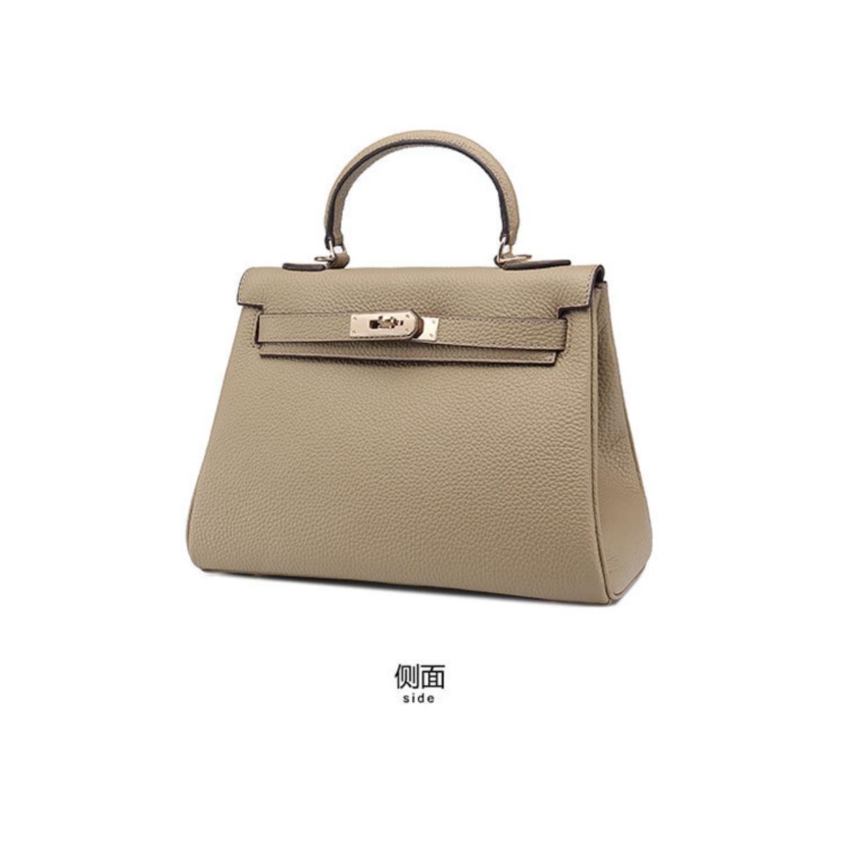 

Первый слой коровьей кожи сумка Kelli большая вместимость новая кожа того портативная платиновая сумка на одно плечо через плечо свадебная сумка 25*11*20