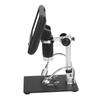 Digital Microscope 7in 1080P Video 100X with Adjustable Stand Lights for Soldering AD207 EU Plug 100 240V