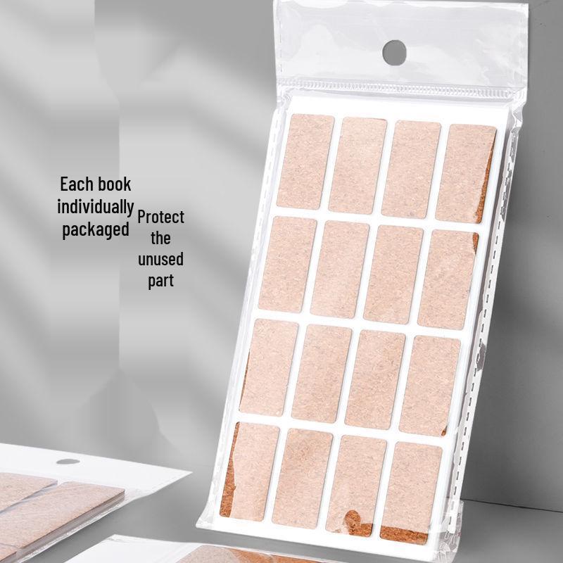 Waterproof Cork Label Stickers: No Residue, Oil-Proof, Self-Adhesive Kitchen Labels