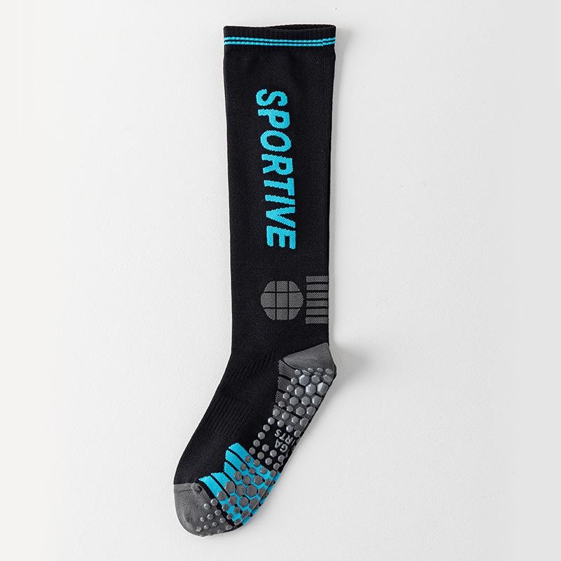 

Компрессионные носки для женского спорта, фитнеса, бега, прыжков со скакалкой, компрессии мышц, длинные гольфы для йоги, для похудения ног, гольфы до икры 1 pair чёрный