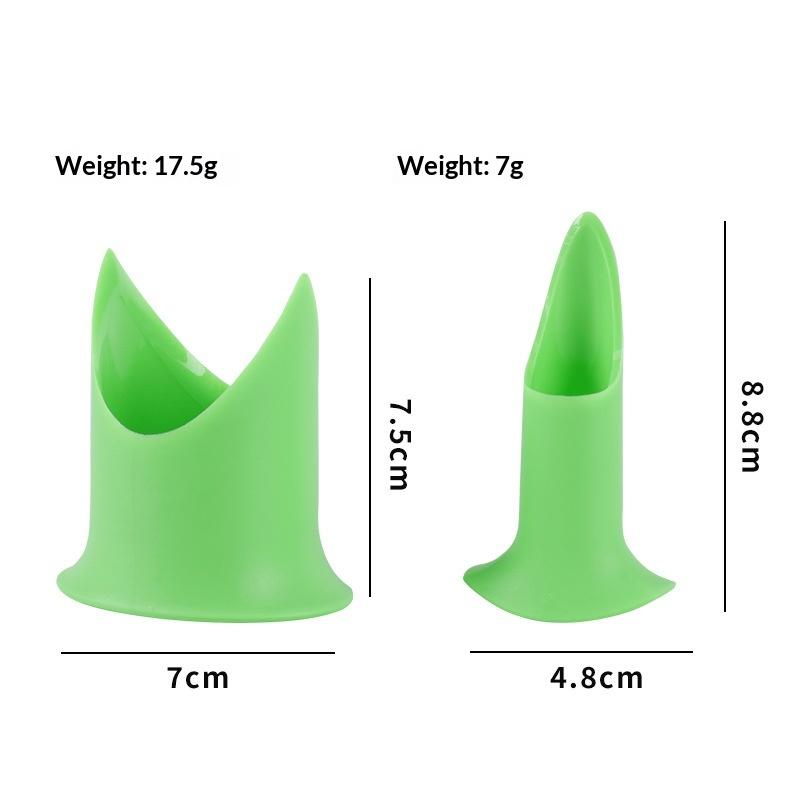 

1/5Pcs Creative Pepper Corer Seeded Remover Device Coring Device Fruit Cutter Kitchen Household Tools зелёный