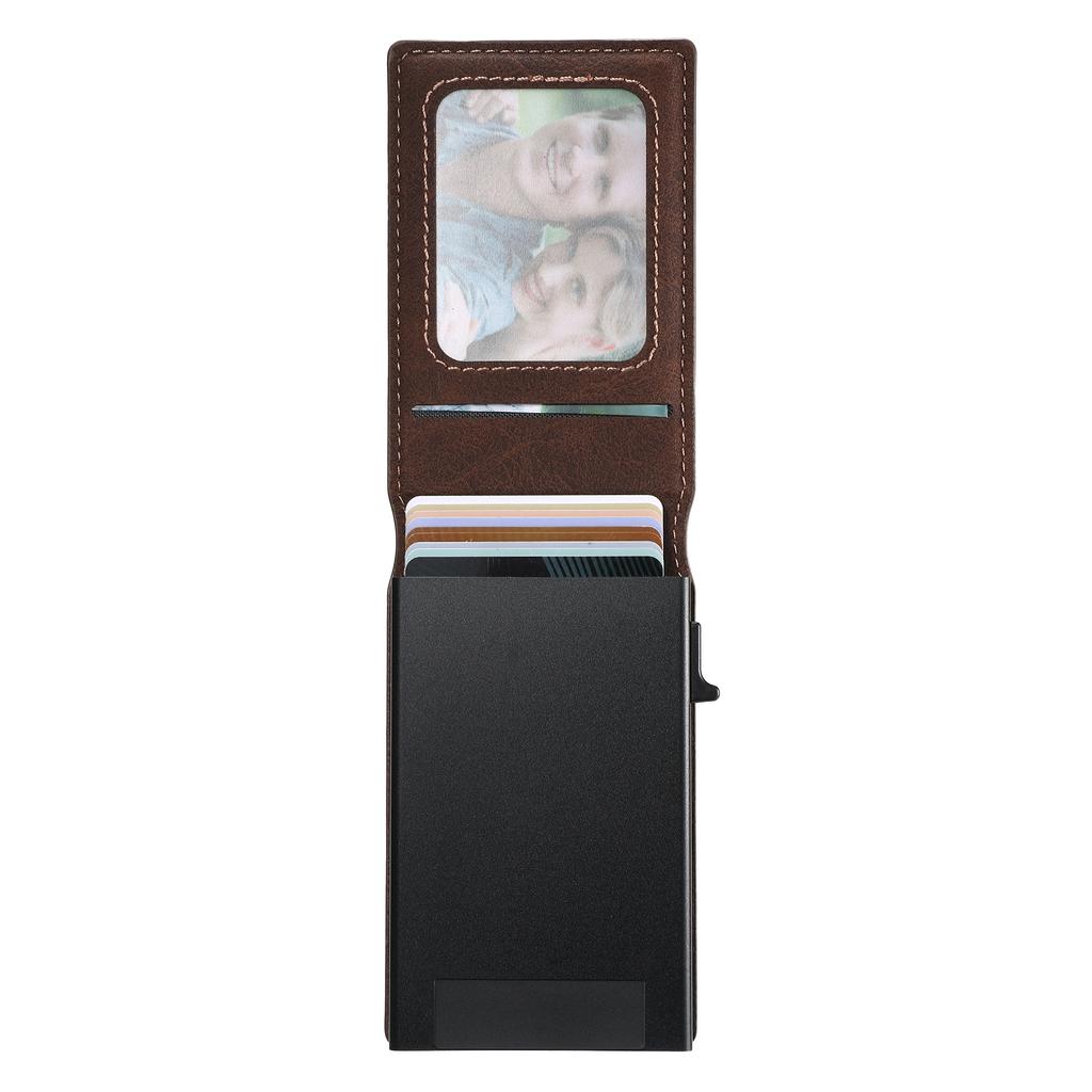 SUTENI H19 For Samsung Galaxy S24 Ultra Magnetic Case Card Holder Kickstand Litchi Texture Leather Back Cover