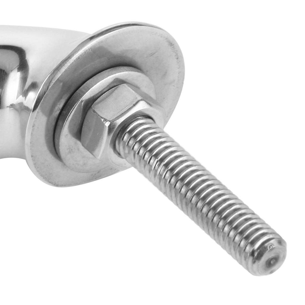 220/230/300mm Marine Boat Handle Door Grab Bar Handrail Oval Stainless Steel Rail Grip for Hatch Deck Boat Accessories
