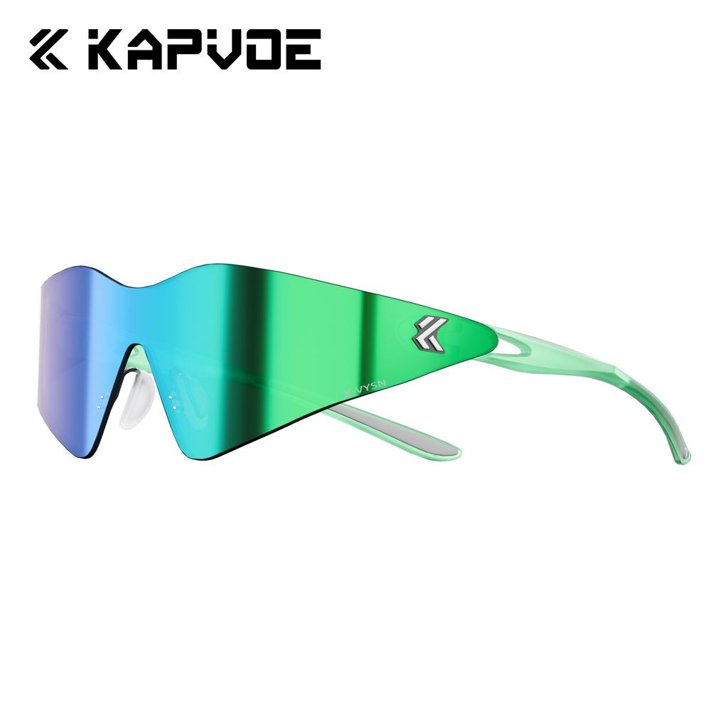 Kapvoe Sunglasses Cycling Glasses Photochromic UV400 Women Outdoor Sports Hiking Running Lightweight MTB Bike Baseball Eyewear
