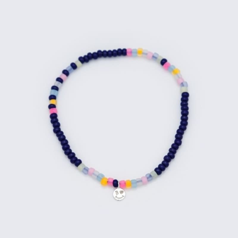 BONBEAU Soft pop color beads layered Bracelet