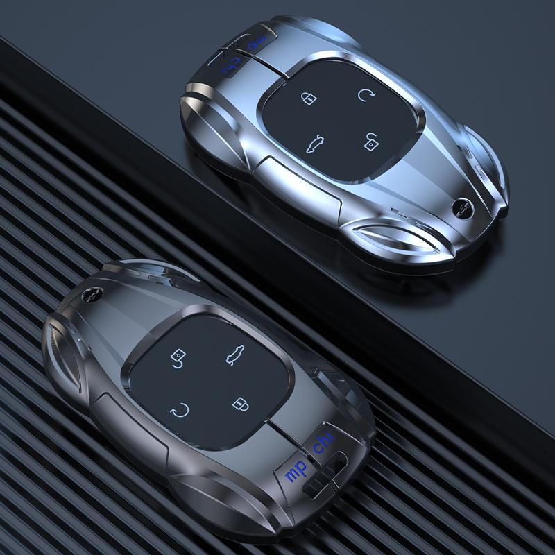 Metal Car Remote Key Cover Case Holder Protector Shell Housing For GAC Trumpchi New Empow J11 J12 J13 J15 J16 GS8 GS4 GS3 Emzoom