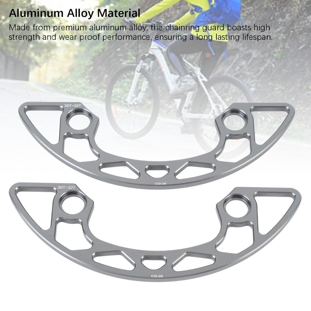 Aluminum Alloy Chainring Guard 30T To 32T Crankset Chainring Guard  Crankset Upgrade