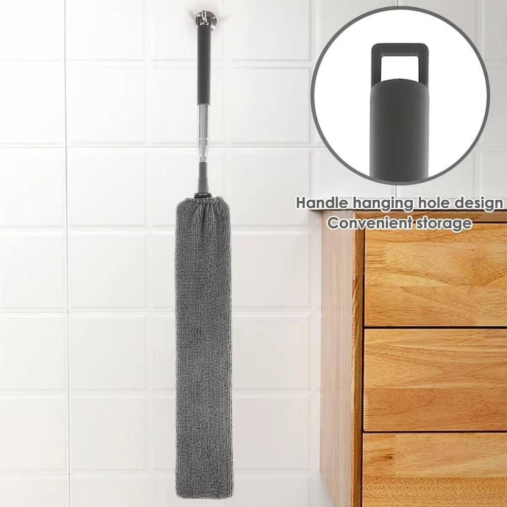 Washable Extendable Duster Lightweight Under Furniture Duster Under-Bed Cleaning Tool Gap Cleaning