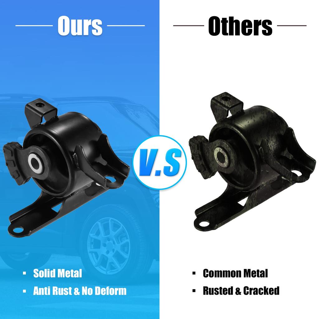 X AUTOHAUX Engine Motor Mount for Honda Transmission 1 Piece 50805-SAA-982 2007-2008, Mount,