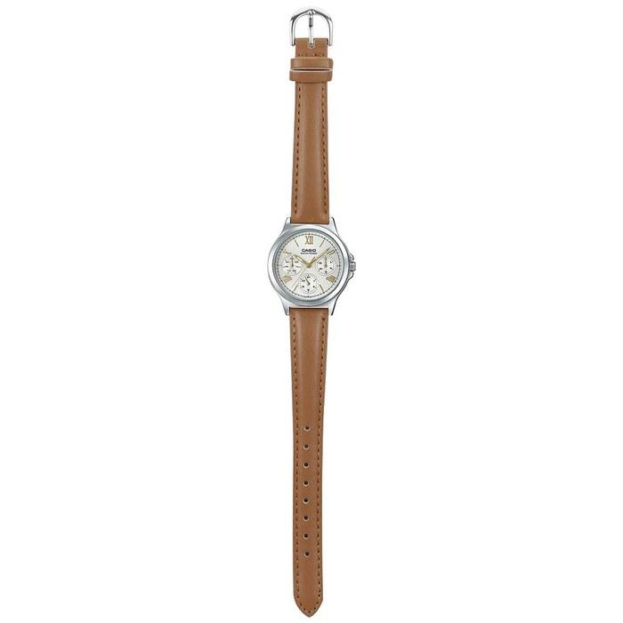 [Casio] Watch Spring. LTP-V300L-7A2UDF (A1703) Brown/Silver 38x33.2x8.2mm