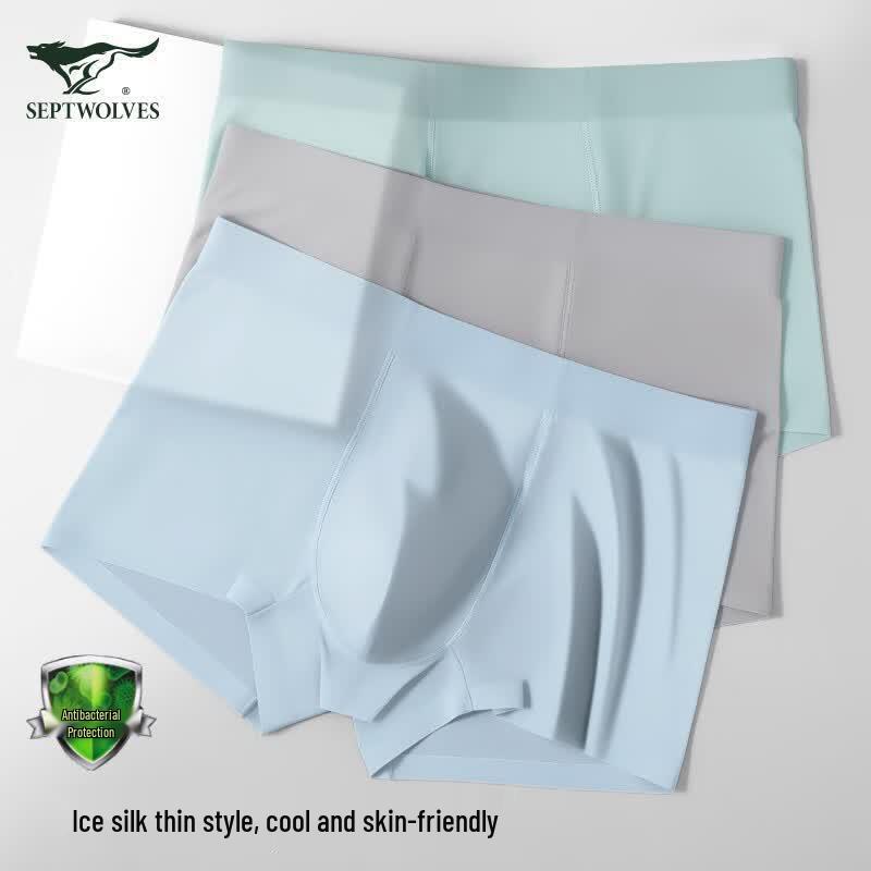 SEPTWOLVES Men s Seamless Anti-bacterial Boxer Briefs 3-Pack 2XL