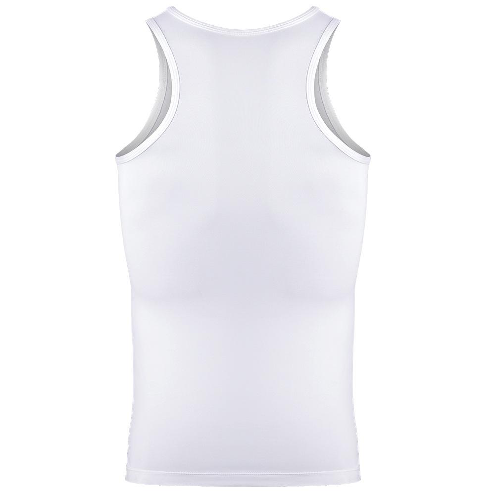 Herren Lauftanktop Fitness Atmungsaktiv Workout Hohe Elastizität Weste Sport Fitnessstudio Kleidung