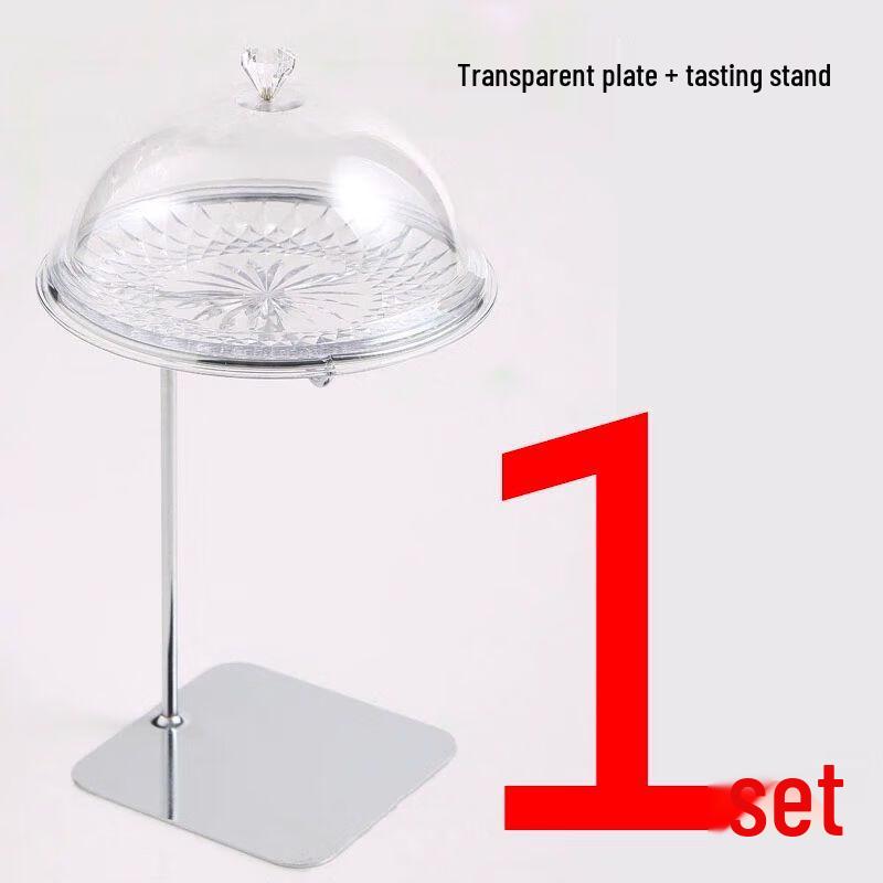 Acrylic Divided Food Tasting Display Stand