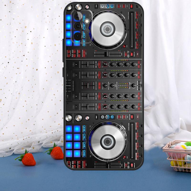 DJ Mixer Deck Controller For Samsung Galaxy A53 A33 A16 A06 A56 A36 A26 A05 A22 A32 A52 A54 A34 A14 A55 A15 A35 Case