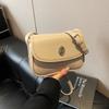 Popular small bag women's new high-end retro versatile shoulder messenger bag small square bag