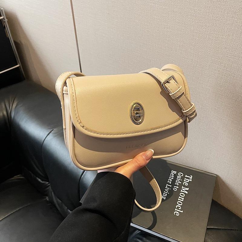 Popular Small Bag Women's New High-end Retro Versatile Shoulder Messenger Bag Small Square Bag