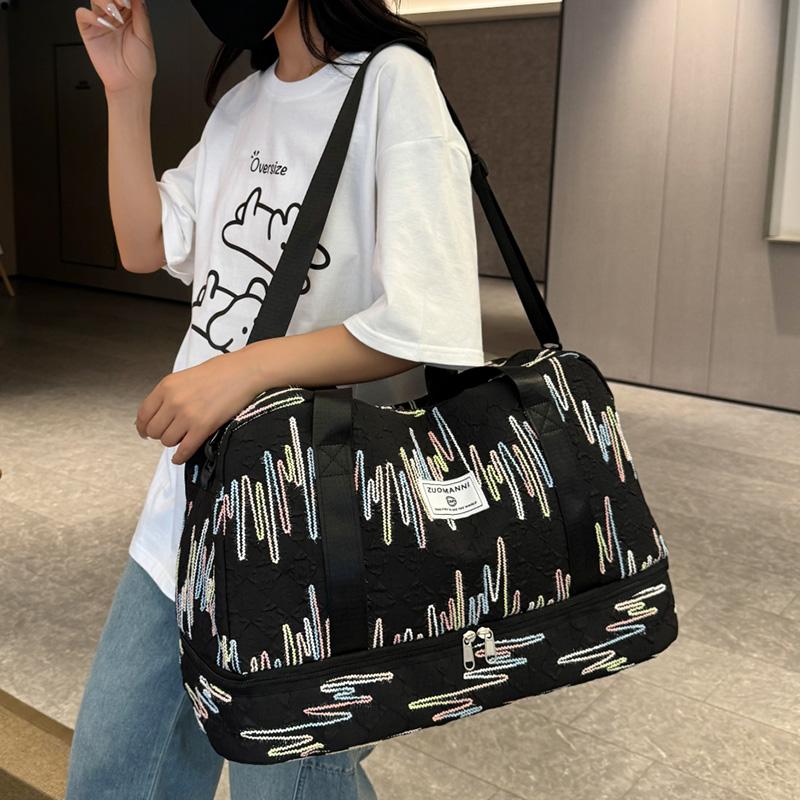 Large Capacity Fitness Bag Short-Distance Storage Travel Bag Sports Yoga Luggage Bag