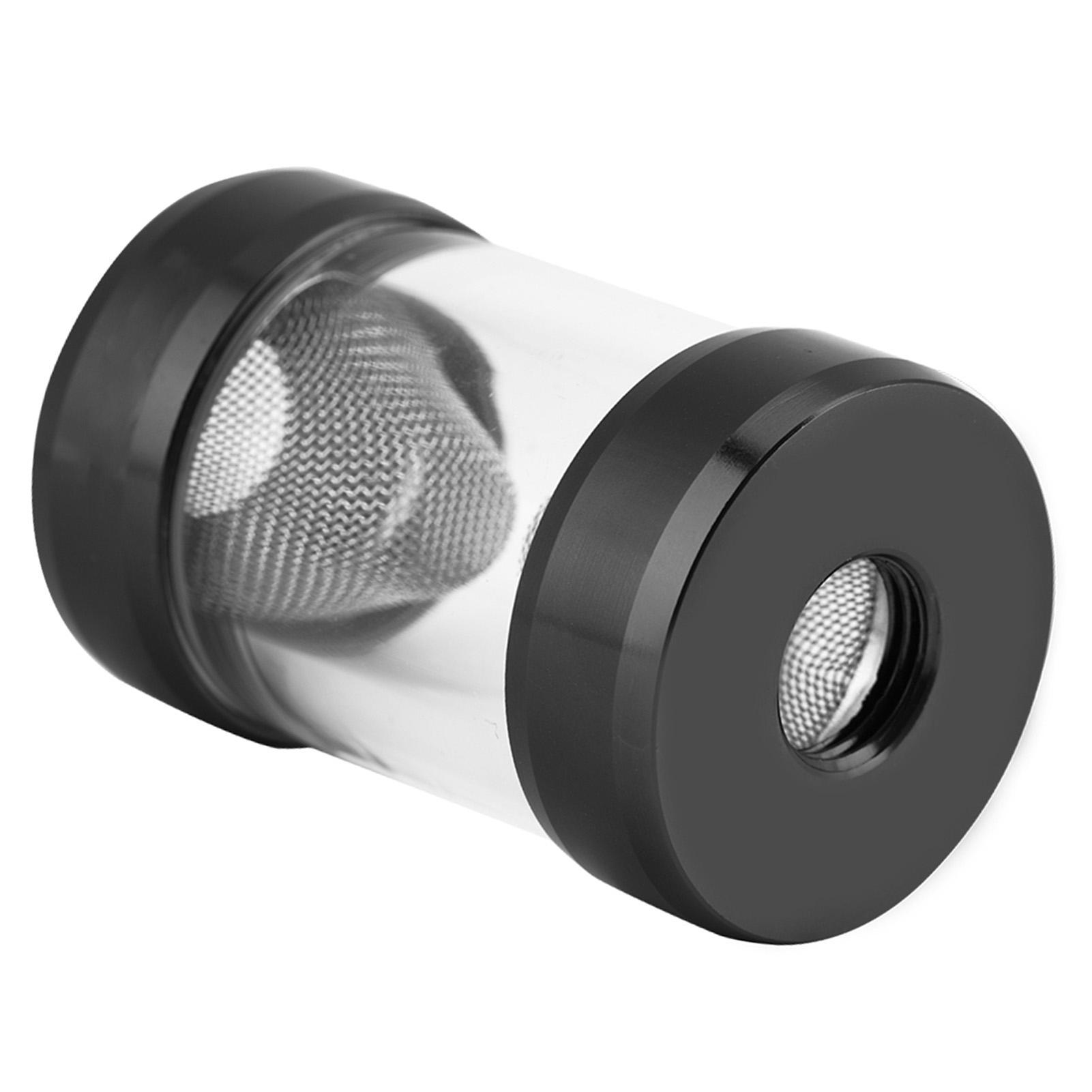 

G14 Внутренняя резьба Фильтр водяного охлаждения Тонкий сетчатый фильтр в форме воронки для компьютера (черный) чёрный