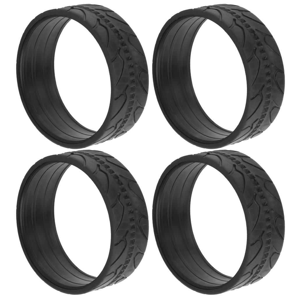 4pcs RC Rubber Tyre Wheel Tire for 1 10 RC High Speed Remote Control Car Upgrade PartsHigh Speed Tires