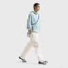 Li Ning Fitness Series UV Protection Water-Repellent Technology Breathable Loose Lightweight UPF50+ Raincoat Men outerwear Light-Blue AFDU679-3