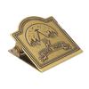 Brass Binder Clip Vintage Decorative Strong Clamping Force Book Clip for Journal Notebook Drawing Paper Sketch Paper