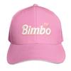 Bimbo Doll Love Heart Baseball Cap Contrast Two Tone Brim Snapback Flat Bill Strapback Dad Hat