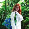 LOQI Eco Bag - Van Gogh Iris - Recycled, Foldable, Stylish