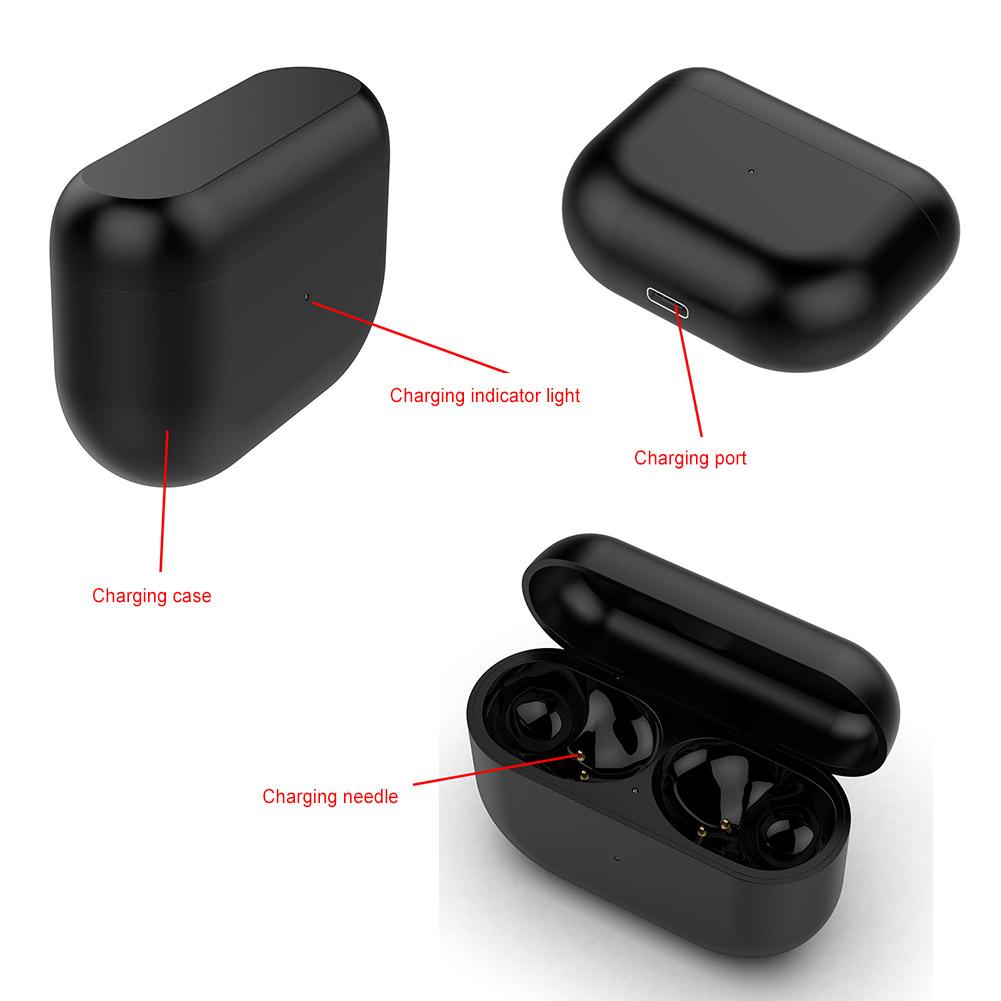 590mAh Wireless Earphones Charging Case Type-C Headphone Replacement Charger Box for Jabra Elite 10/Jabra Elite 8/Elite 8 Active