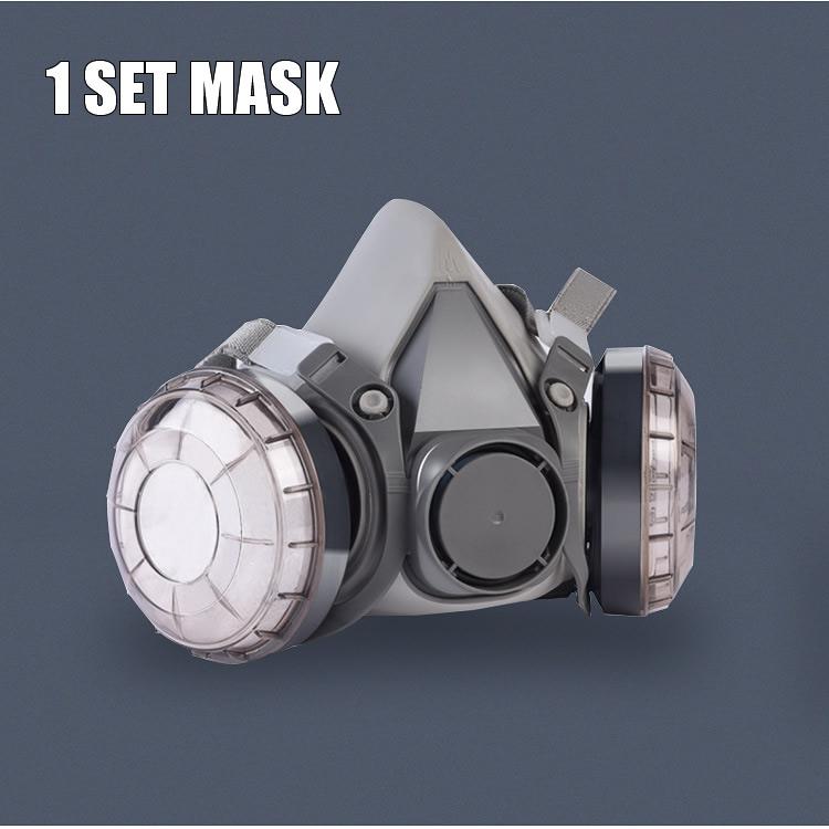 

Новинка 2021 года, двойной хлопковый фильтр 6200, пыленепроницаемый респиратор, защитные очки, маска для лица, плотник, строитель, польский защитный чехол для лица