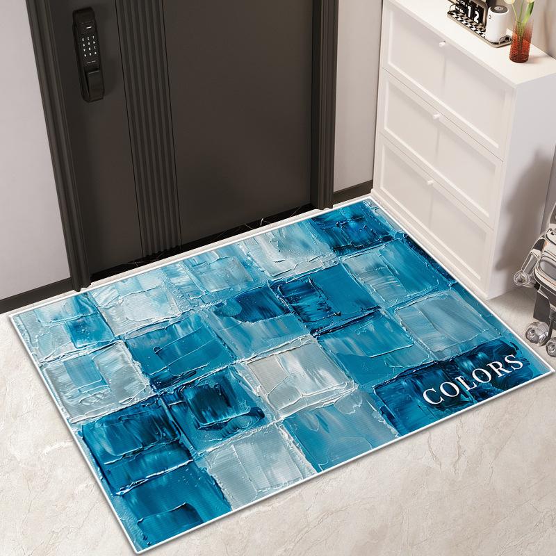 Bathroom Door Bathroom Non-slip Mat Toilet Fall Mat Soft Diatom Mud Absorbent Quick Drying Mat