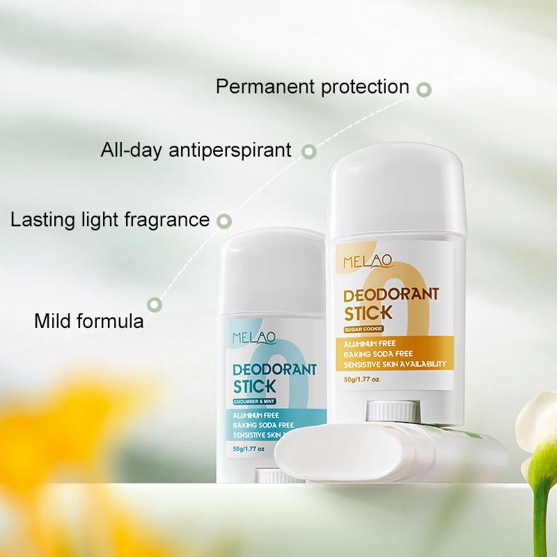 Solid Balm To Desalinate Underarm Odor Antiperspirant Stick Aluminum-free Gentle Fragrance