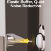 4pcs Cartoon Cute Pet Anti-Collision Pad PU Soft Door Sticker Refrigerator Door Back Wall Sticker Household Door Handle Protector