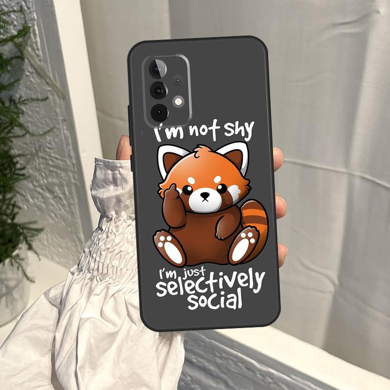 

Чехол Милый Животный Красная Панда Для Samsung Galaxy A54 A34 A52 A21S A12 A22 A32 A14 A13 A23 A33 A53 A73 A51 A71 For Samsung A50