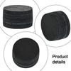 2Pcs Pool Cue Tips with Cattlehide Leather Diameter 14mm Height 8mm