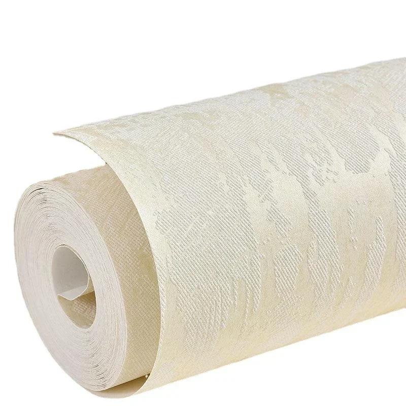 Solid Simple Modern Metallic Wallpaper Roll Cement Concrete Texture Wall Papers Bedroom Living Room Clothing Store Home Decor