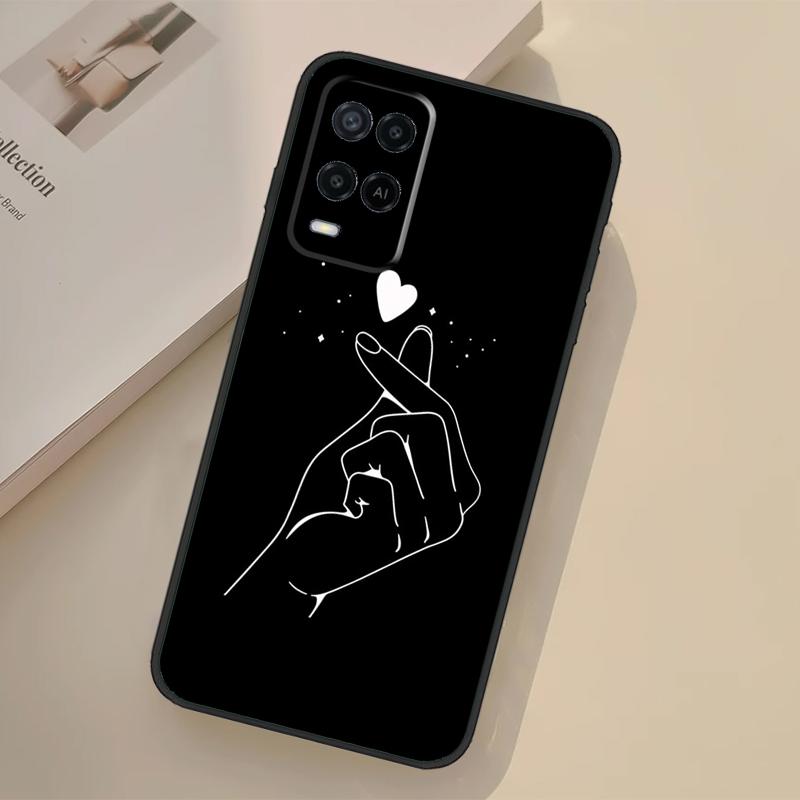 

Чехол Love On The Finger Kpop для Oppo A17 A57 A77 A74 A54 A94 A78 A98 A18 A60 A80 A40 A38 A58 A96 A76 A16 A15 A5 Pro OPPO A80 5G