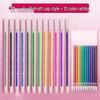 Luminous Color-Changing Glitter Gel Pen - Silver Light & Pearl Marker for Journaling