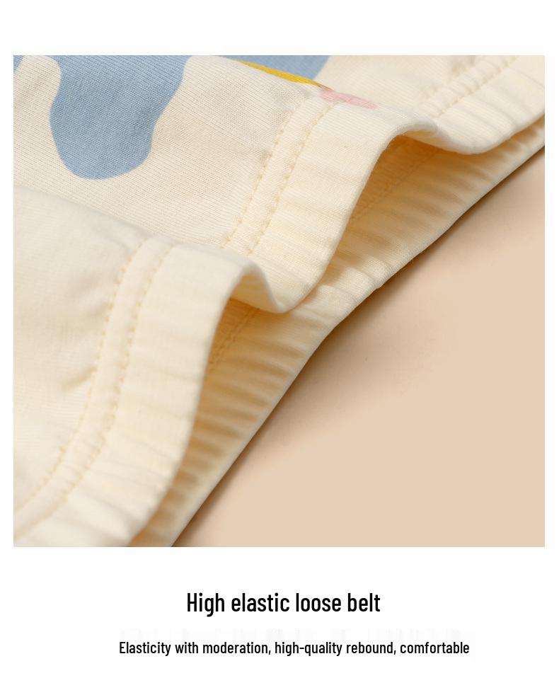 Pure Cotton Antibacterial Girls' Boxer Briefs - Class A, Autumn/Winter
