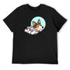 Astronaut Tri Color Corgi T-Shirt Graphics Sports Fans Summer Top Cheap Stuff Men Clothes